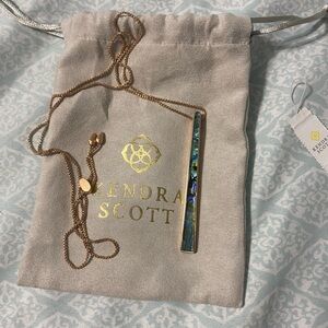 Kendra Scott Baleigh Abalone necklace